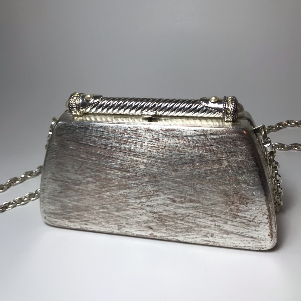 🌟HPX2🌟Italian RODO Handbag in  Brushed Gold Tone